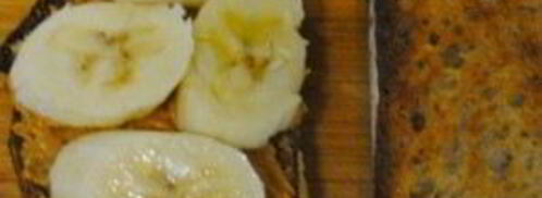 сэндвичи с арахисовым маслом и бананами. Шаг 4