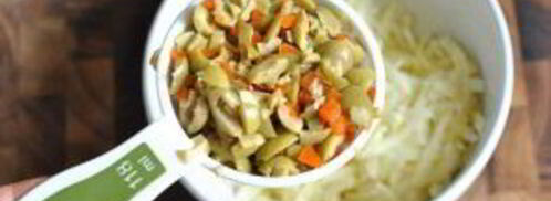 сэндвичи с оливками и сыром. Шаг 4