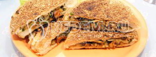 вегетарианский сэндвич. Шаг 6