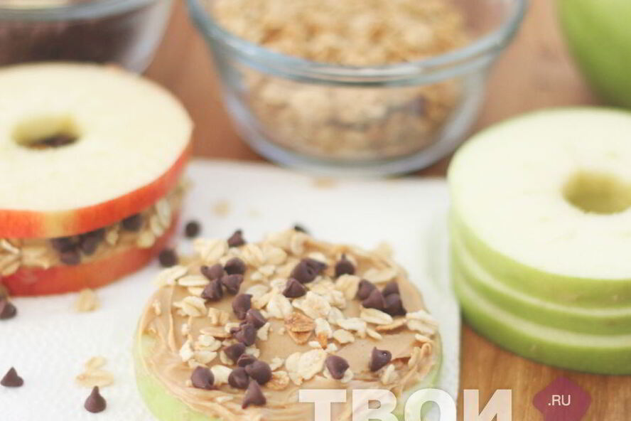 Рецепт яблочный сэндвич