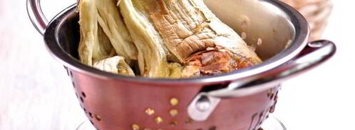 сырая икра из баклажанов. Шаг 5