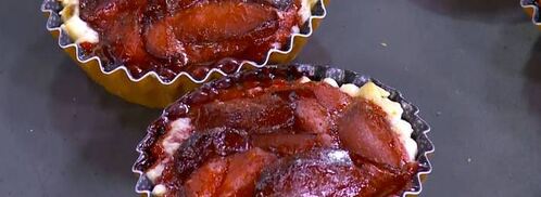 ароматные тарталетки со сливами. Шаг 8