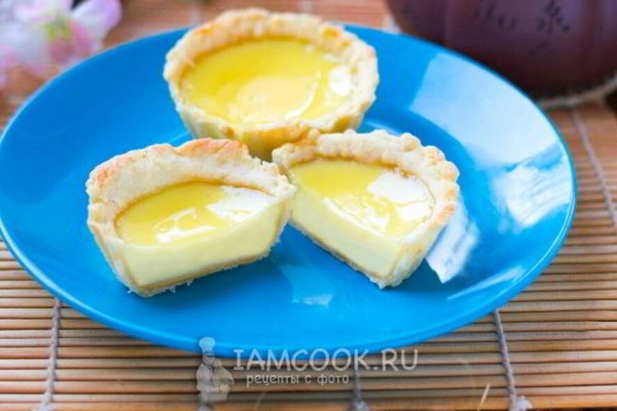Рецепт дань та — тарталетки с яичным кремом