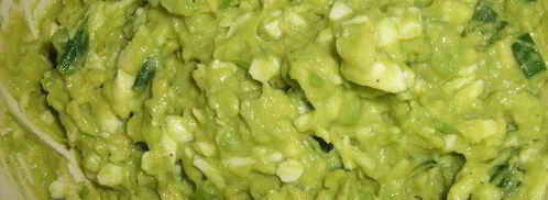 хлебные тарталетки с авокадно-яичным салатом. Шаг 3