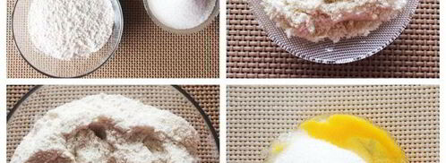 миндальные тарталетки с шоколадной начинкой. Шаг 3