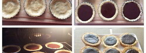 миндальные тарталетки с шоколадной начинкой. Шаг 6