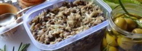 начинка для тарталеток с грибами. Шаг 4