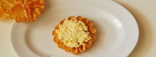 новогодние тарталетки с семгой. Шаг 12