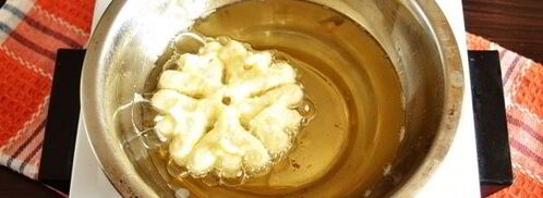 новогодние тарталетки с семгой. Шаг 5