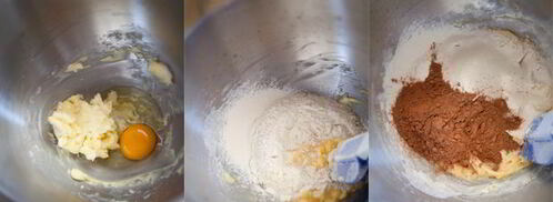 шоколадные тарталетки с шоколадно-кофейным кремом. Шаг 2