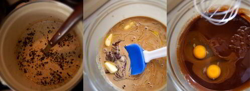 шоколадные тарталетки с шоколадно-кофейным кремом. Шаг 4