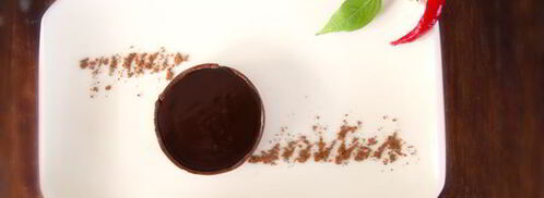 шоколадные тарталетки с шоколадно-кофейным кремом. Шаг 7