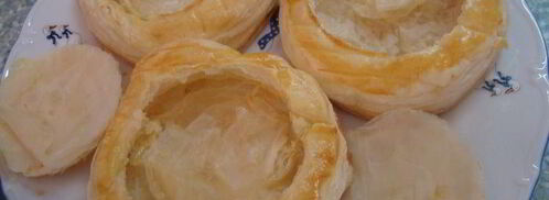 слоеные тарталетки с начинкой. Шаг 4