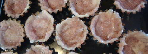 тарталетки из куриного филе. Шаг 4