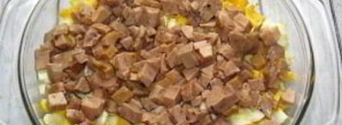 тарталетки из печени трески. Шаг 4