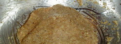 тарталетки из ржаного хлеба с кремом из авокадо с сельдью. Шаг 7