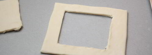 тарталетки из слоеного теста. Шаг 2