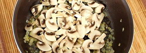 тарталетки с грибами и сыром. Шаг 6