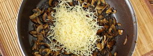 тарталетки с грибами и сыром. Шаг 7