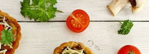 тарталетки с грибами и сыром. Шаг 15