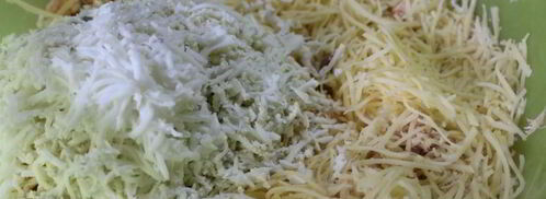 тарталетки с красной рыбой и сыром. Шаг 2