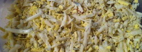 тарталетки с красной рыбой. Шаг 8