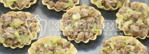 тарталетки с начинкой новогодний сюрприз. Шаг 6