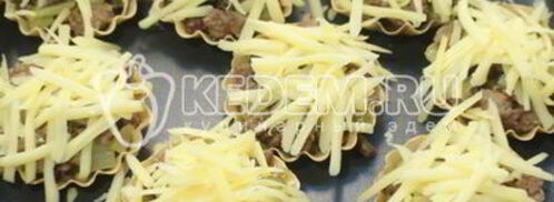 тарталетки с начинкой новогодний сюрприз. Шаг 7