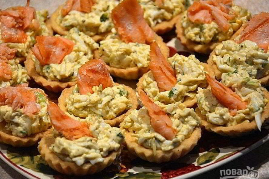 Рецепт тарталетки с начинкой