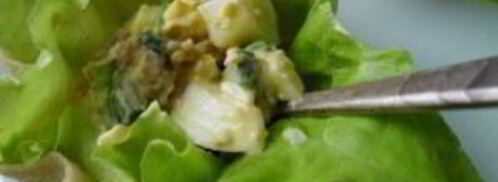 тарталетки с печенью трески и яйцом. Шаг 7