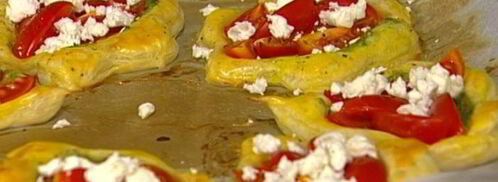 тарталетки с помидорами и соусом песто. Шаг 7