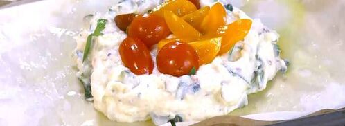 тарталетки с рикоттой и помидорами черри. Шаг 10