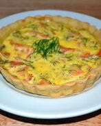 Тарталетки с семгой и авокадо