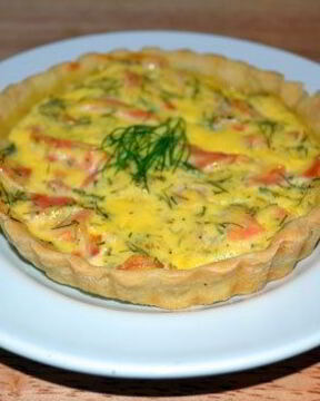 Тарталетки с семгой и авокадо