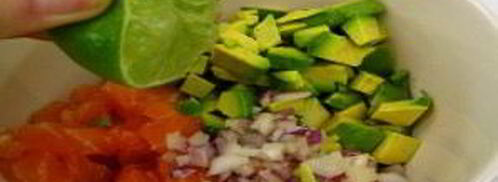 тарталетки с семгой и авокадо. Шаг 4