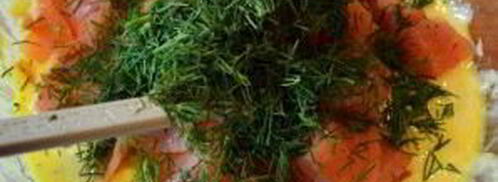 тарталетки с семгой и авокадо. Шаг 5