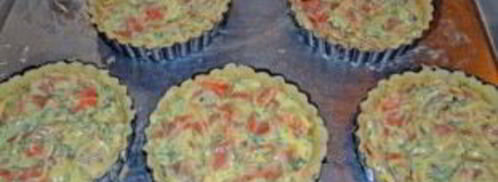 тарталетки с семгой и авокадо. Шаг 9