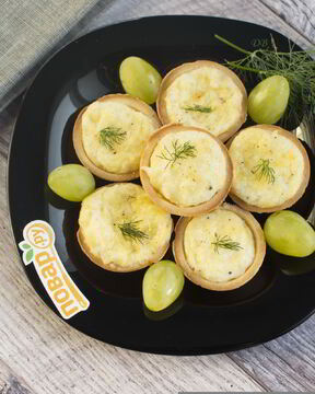 Тарталетки с сыром
