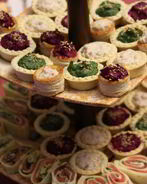 Тарталетки с цветной начинкой