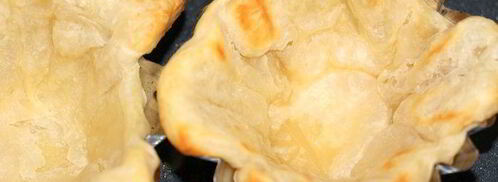 тарталетки с тыквой и фетой в сливочно-шпинатной заливке. Шаг 2