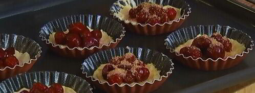 тарталетки с вишней. Шаг 7