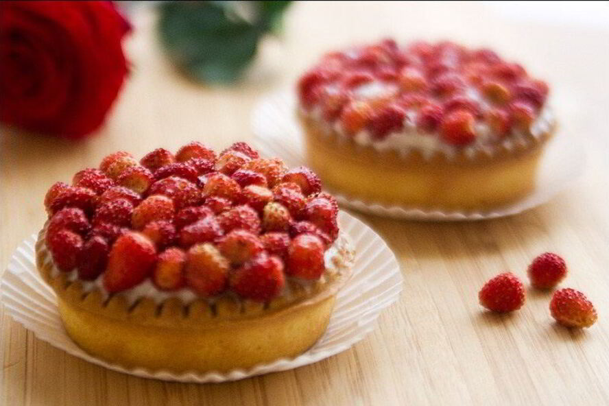 Рецепт тарталетки с земляникой