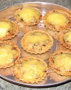 Тарталетки запеченные с начинкой