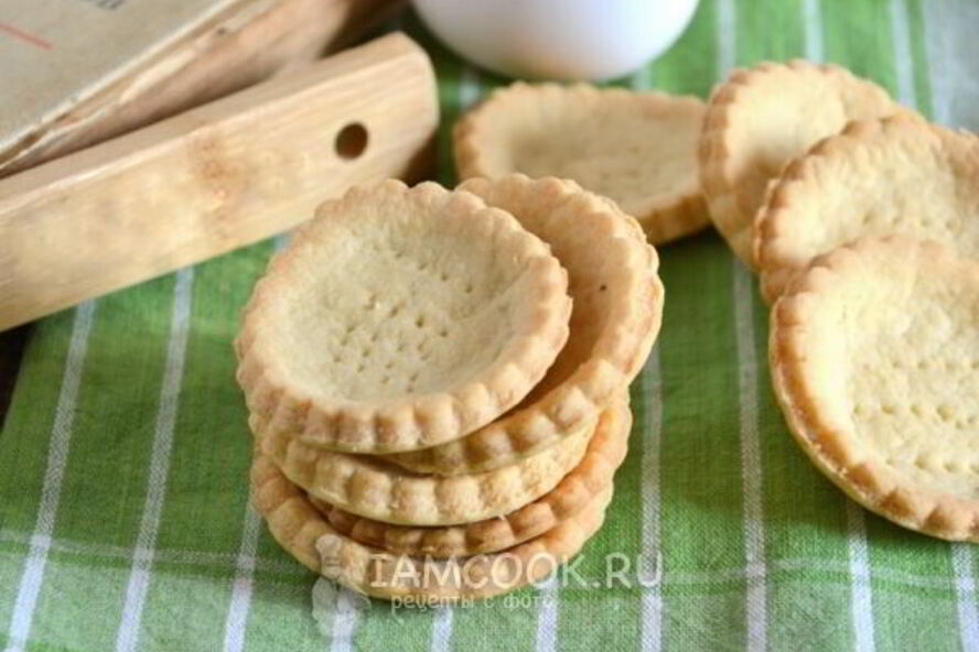 Рецепт тесто для тарталеток и закусочных корзиночек