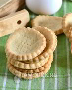 Тесто для тарталеток и закусочных корзиночек