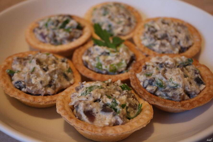 Рецепт вегетарианские тарталетки