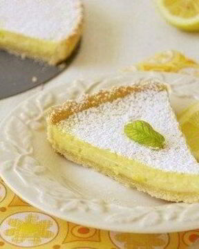 Французский тарт лимонный