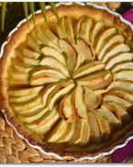 Французский яблочный тарт