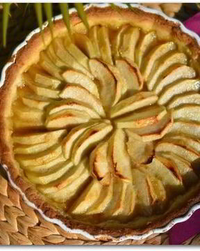 Французский яблочный тарт