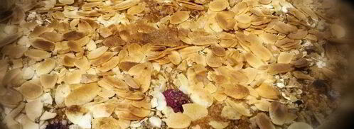 фруктовый тарт с овсяным штрейзелем. Шаг 5